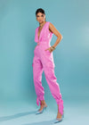 Jennifer Pink Jumpsuit