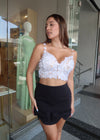 Flower White Top