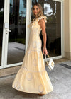 Golden Maxi Dress