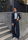 Couture Lace Denim Set