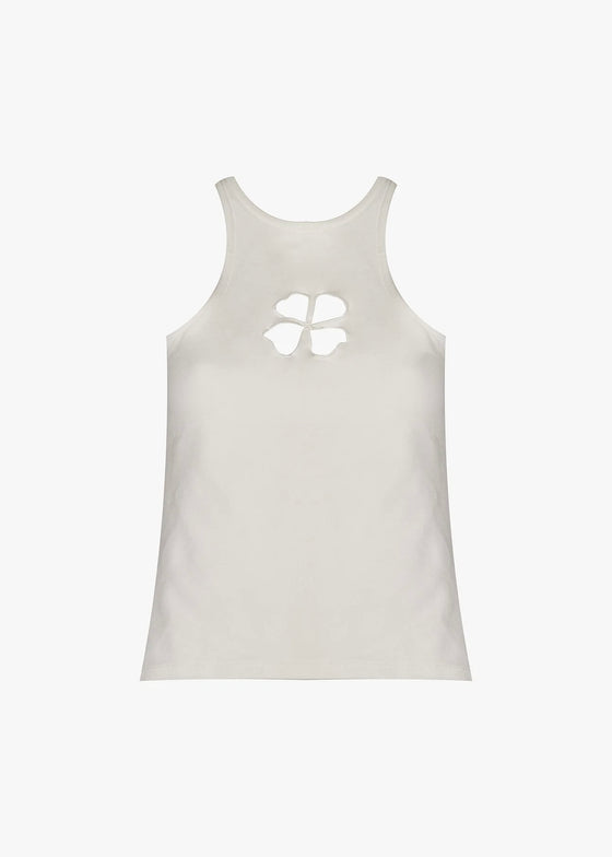 Trébol Tank Top - Crudo