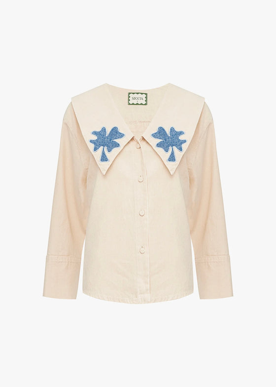 Buena Suerte Trébol Top