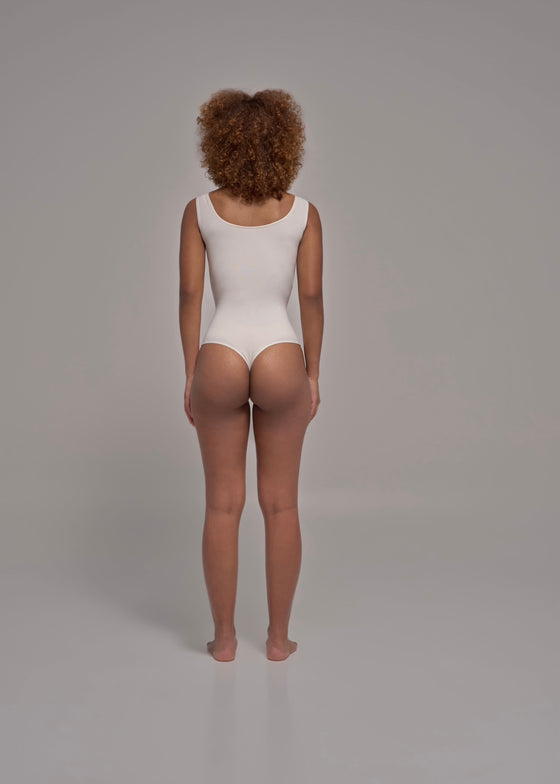 Body Second Skin Cuello Redondo - Marfil