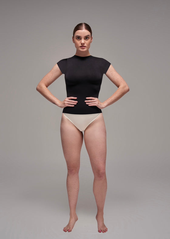 Camiseta Second Skin Manga Corta - Negro