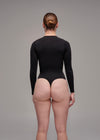 Body Second Skin Manga Larga - Negro