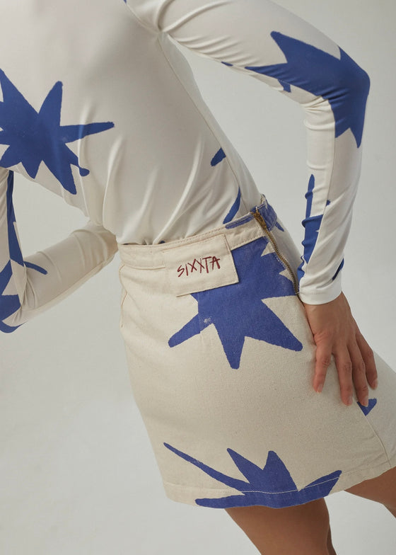 Estrellado Solar Mini Skirt