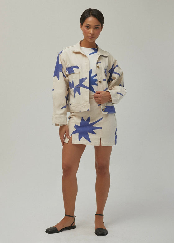 Estrellado Solar Mini Skirt