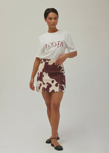  Fiesta Tinto Mini Skirt
