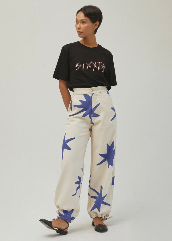 Relax Estrellado Jeans