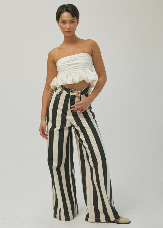 Rayas Fun Maxi Jeans