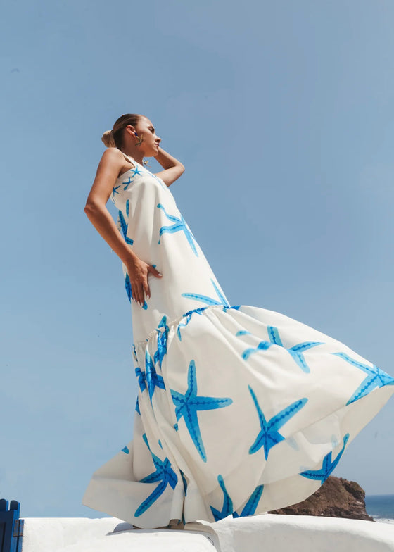 Queen Sea Maxi Dresss