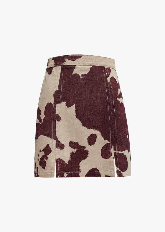 Fiesta Tinto Mini Skirt