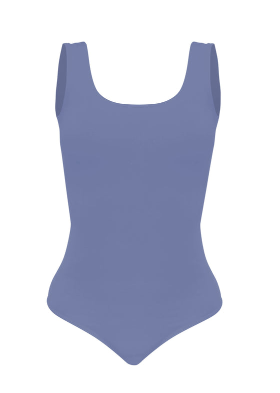 Body Second Skin Cuello Redondo - Serenity Blue