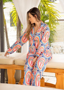  Palmar Long Pijama Set