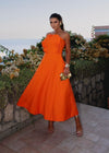 Amiri Orange Dress