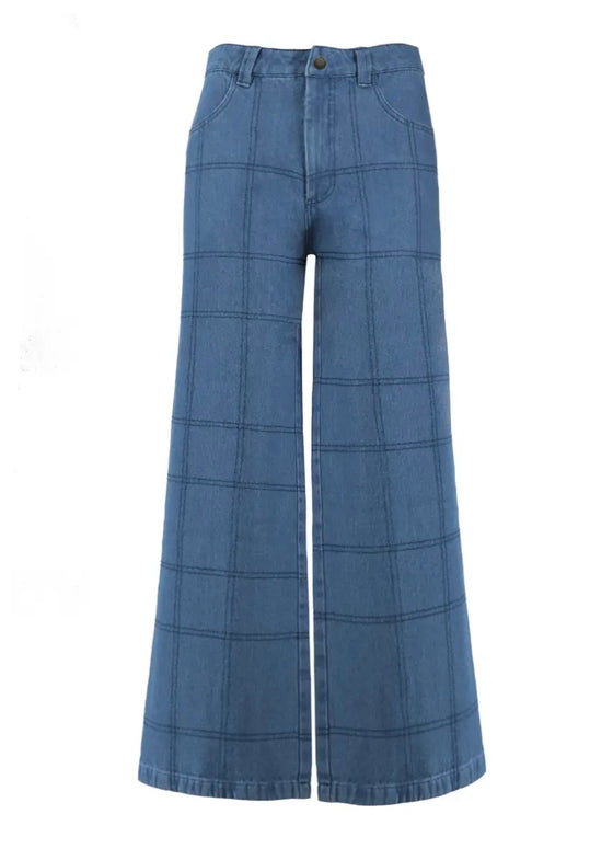 Grid Jeans