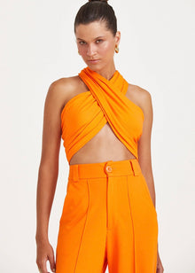  ORANGE BAND TOP